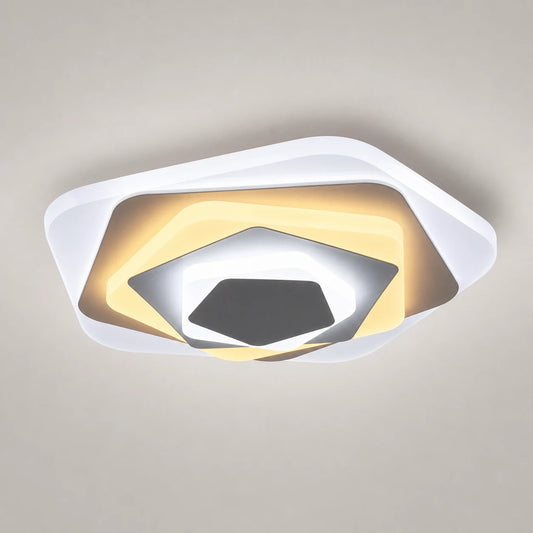 LED Chandelier SIENA 40W, Diameter 23cm, Cold/Warm/Neutral light, White - 01_LL660WH.png