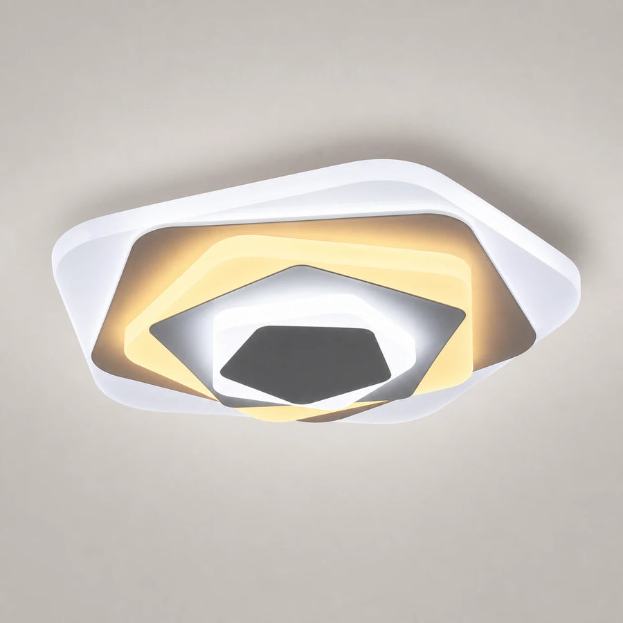 LED Chandelier SIENA 40W, Diameter 23cm, Cold/Warm/Neutral light, White - 01_LL660WH.png
