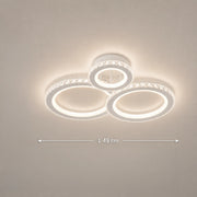 LED chandelier with remote control and crystal NOVA ROTONDA RGB 75W, 3 Circles, Cold/Warm/Neutral light, Dimmable, White - 01_LT073-3WH.png