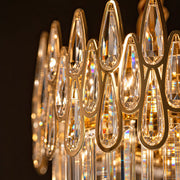 Crystal Chandelier ALHAMBRA Petito 3x E14, Diameter 30cm, Shiny Gold, Adjustable Height - 02_CC920-300GD.png