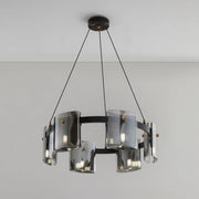 Modern Chandelier, Valmontreux Largo, 6xG9, Diameter 60cm, Black, Adjustable Height - 02_CM360-600BK.png