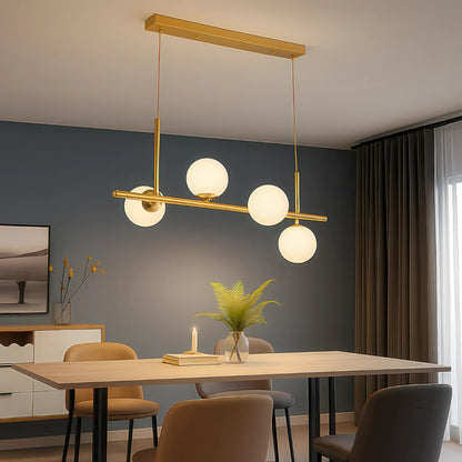 LOFT Pavilion Modern Bulb Chandelier, 4x G9, Gold, Metal, Height Adjustable - 02_LC800-4GD.png