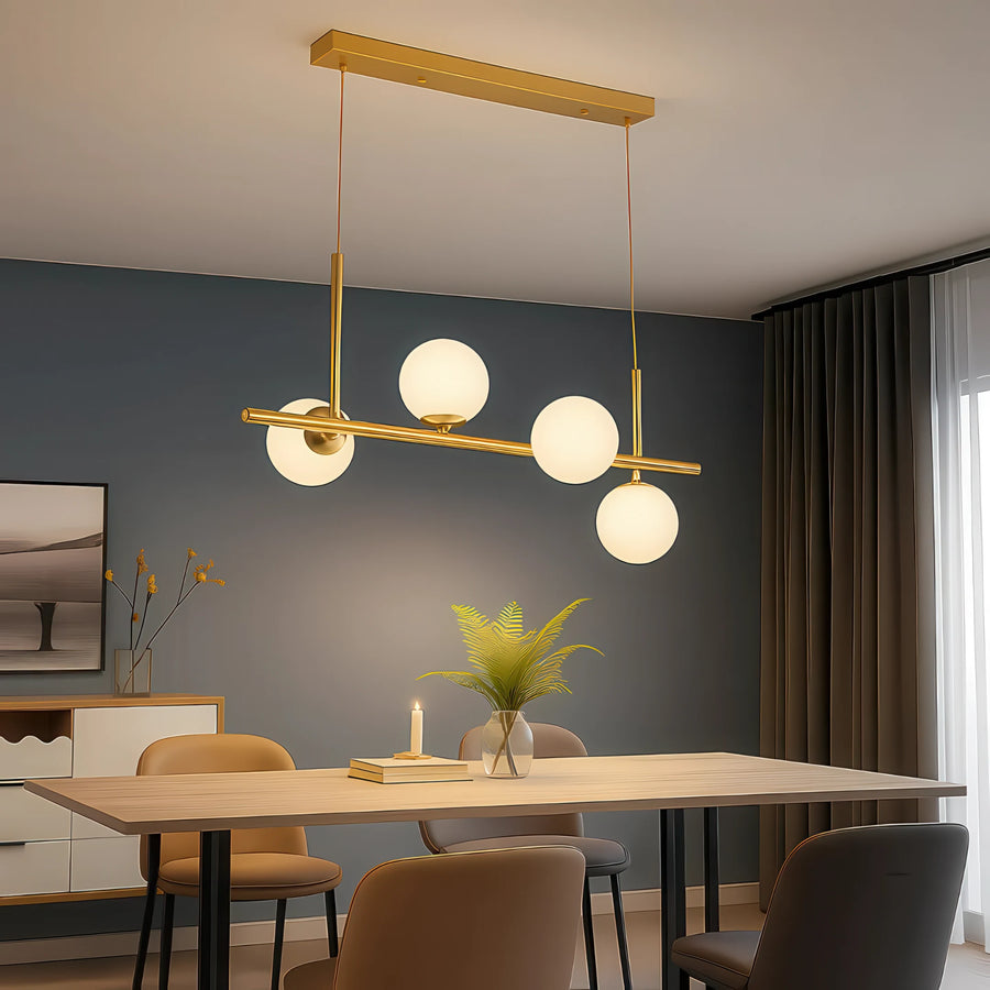 LOFT Pavilion Modern Bulb Chandelier, 4x G9, Gold, Metal, Height Adjustable - 02_LC800-4GD.png