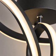 VERTEX Pulse LED Chandelier, 13W, Wavy, Cold/Warm/Neutral Light, Black - 02_LL562BK.png
