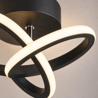 LED Chandelier VERTEX Infinitum 13W, Cool/Warm/Neutral Light, Black - 02_LL563BK.png