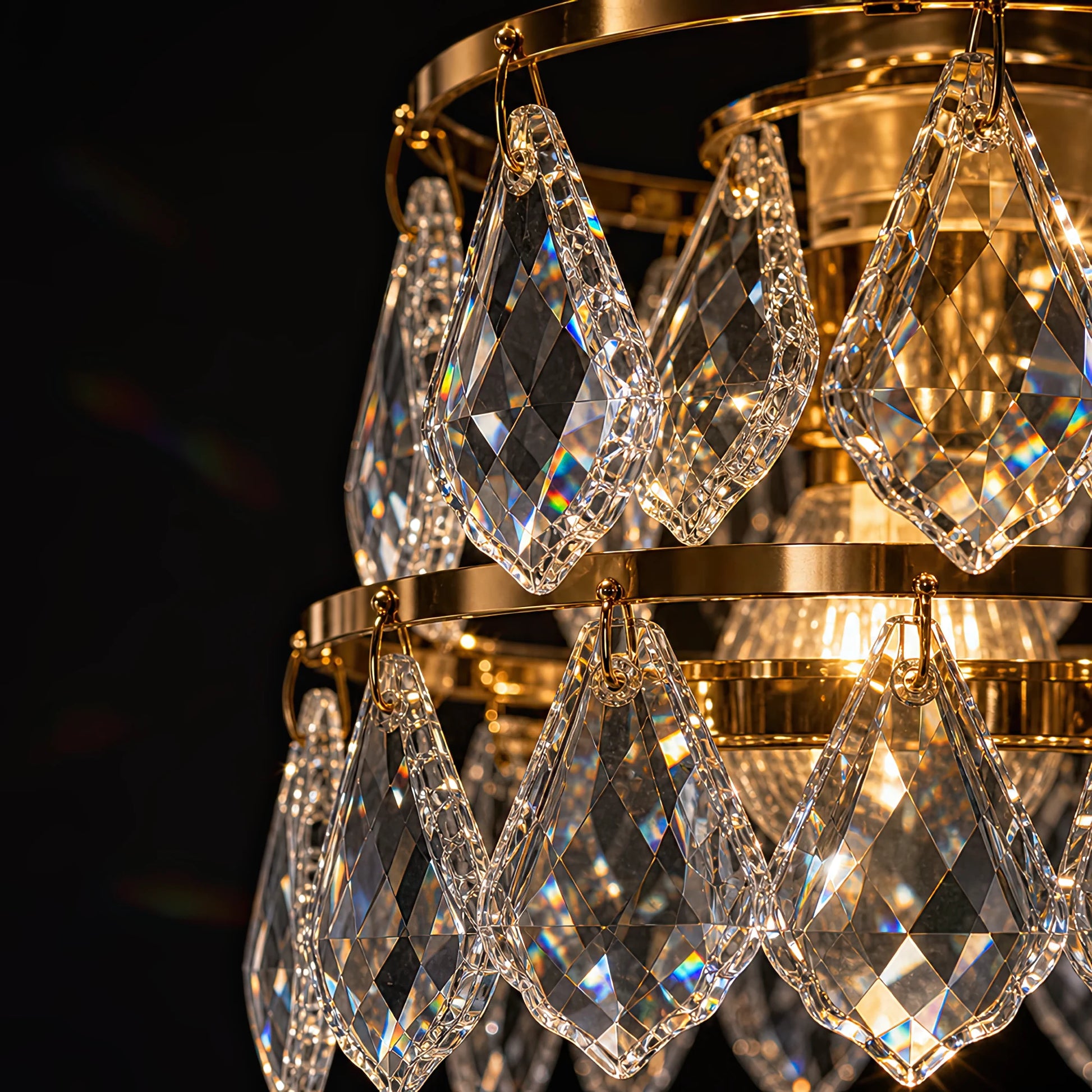 Ezzelin Crystal Chandelier, 1xE27, Metal, Gold - 03_CC191.png
