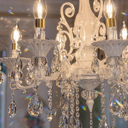 SANSSOUCI Chandelier 6xE14 Crystal and Metal – Classic Design, Silver White - 03_CC220-6WH.png
