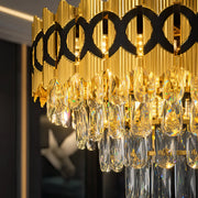 PIERREFONDS Elegance Crystal Chandelier 8x E14, Diameter 48.5cm, Shiny Gold, Adjustable Height - 03_CC8942-500.png