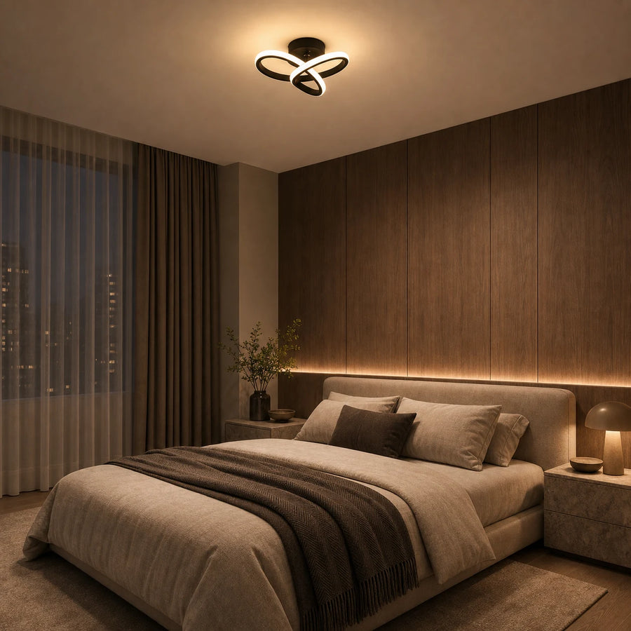LED Chandelier VERTEX Infinitum 13W, Cool/Warm/Neutral Light, Black - 03_LL563BK.png