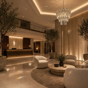 Crystal Chandelier WINDSOR Petito 3xE14, Diameter 29cm, Shiny Chrome, Adjustable Height - 04_CC800-300CH.png