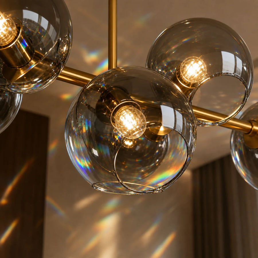Globe Chandelier, MODEST Grand, 8xE27, Gold, Metal - 04_LC809-8.png