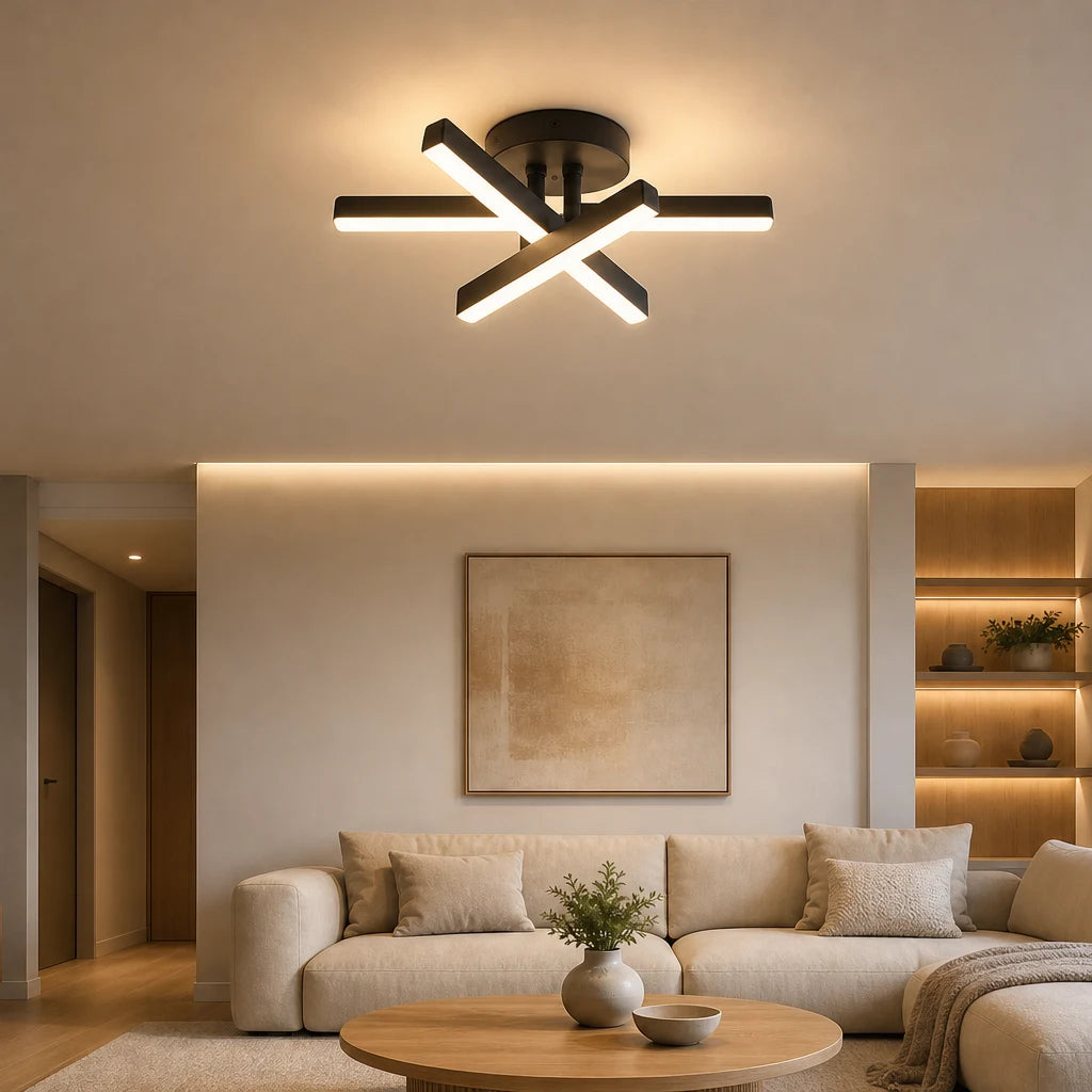 Diego LED Chandelier, 26W, Black, Metal, Cold/Warm/Neutral Light - 04_LL135BK.png