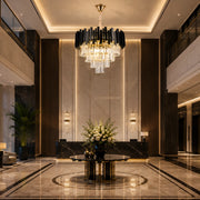 BLOIS Crystal Chandelier Elegance 8xE14, Diameter 50cm, Black, Adjustable Height - 05_CC110:500BK.png