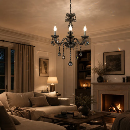 Crystal Chandelier AUGUST Eleganza, 3xE14, Diameter 48cm, Silver, Adjustable Height - 05_CC125-3BK.png