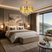 Crystal Chandelier PELES Petito 3xE14, Diameter 27cm, Shiny Gold, Adjustable Height - 05_CC8958 300GD.png