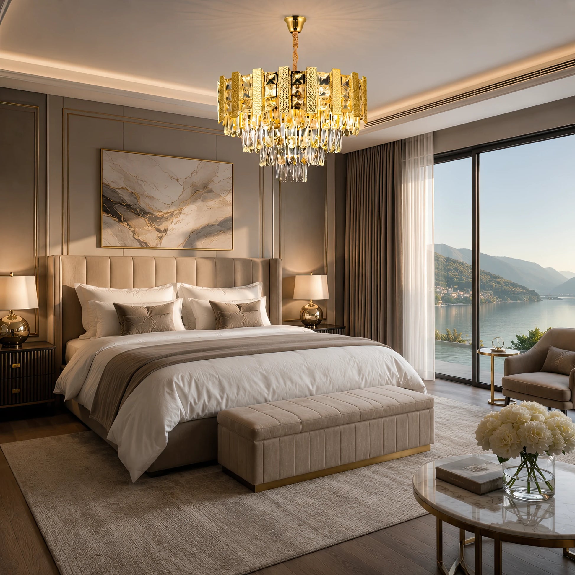 Crystal Chandelier PELES Petito 3xE14, Diameter 27cm, Shiny Gold, Adjustable Height - 05_CC8958 300GD.png