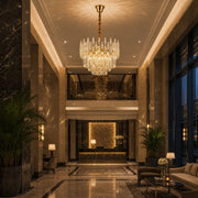 Crystal Chandelier ALHAMBRA Petito 3x E14, Diameter 30cm, Shiny Gold, Adjustable Height - 05_CC920-300GD.png