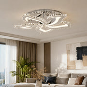 LED chandelier with remote control and crystal Alejandro RGB 88W, 5 Flowers, Cold/Warm/Neutral light, Dimable, Shiny Chrome - 05_LT071-5.png