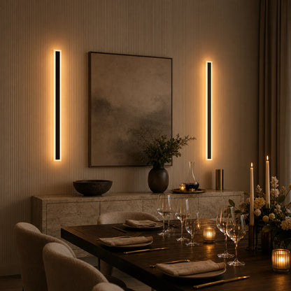 Mack Outdoor LED Wall Light, Length 90cm, 10W, IP65, Metal, Linear, Black - 06_AX200-900BK.png