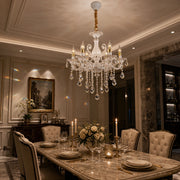 SANSSOUCI Chandelier 6xE14 Crystal and Metal – Classic Design, Silver White - 06_CC220-6WH.png