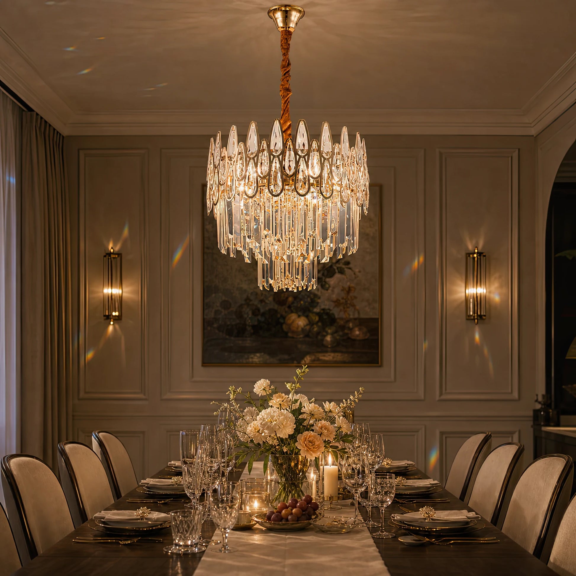 Crystal Chandelier ALHAMBRA Nobile 5x E14, Diameter 40cm, Shiny Gold, Adjustable Height - 07_CC920-400GD.png