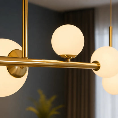 LOFT Pavilion Modern Light Bulb Chandelier, 4x G9, Gold, Metal, Adjustable Height - 07_LC800-4GD.png