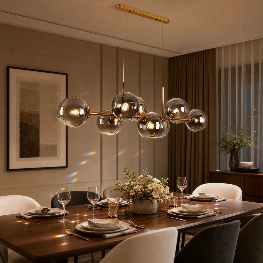 Globe Chandelier, MODEST Grand, 8xE27, Gold, Metal - 07_LC809-8.png