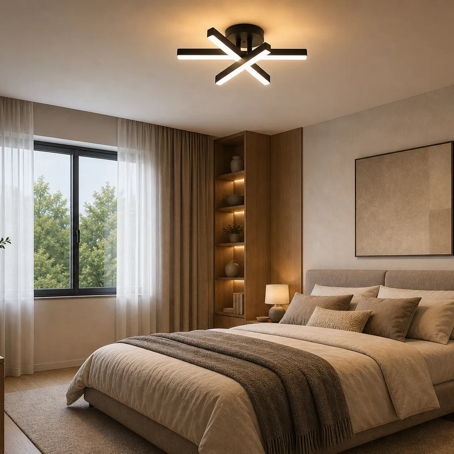 Diego LED Chandelier, 26W, Black, Metal, Cool/Warm/Neutral Light - 07_LL135BK.png