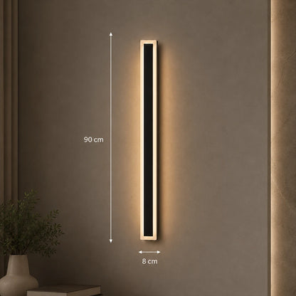 Mack Outdoor LED Wall Light, Length 90cm, 10W, IP65, Metal, Linear, Black - 08_AX200-900BK.png