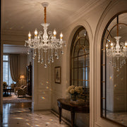 SANSSOUCI Chandelier 6xE14 Crystal and Metal – Classic Design, Silver White - 08_CC220-6WH.png