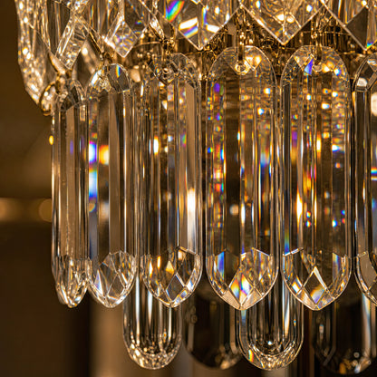 Crystal Chandelier WINDSOR Petito 3xE14, Diameter 29cm, Shiny Chrome, Adjustable Height - 08_CC800-300CH.png