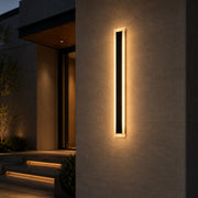 Mack Outdoor LED Wall Light, Length 30cm, 4W, IP65, Metal, Linear, Black - 09_AX200-300BK.png