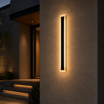 Mack Outdoor LED Wall Light, Length 30cm, 4W, IP65, Metal, Linear, Black - 09_AX200-300BK.png