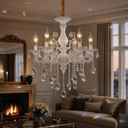 SANSSOUCI Chandelier 6xE14 Crystal and Metal – Classic Design, Silver White - 09_CC220-6WH.png