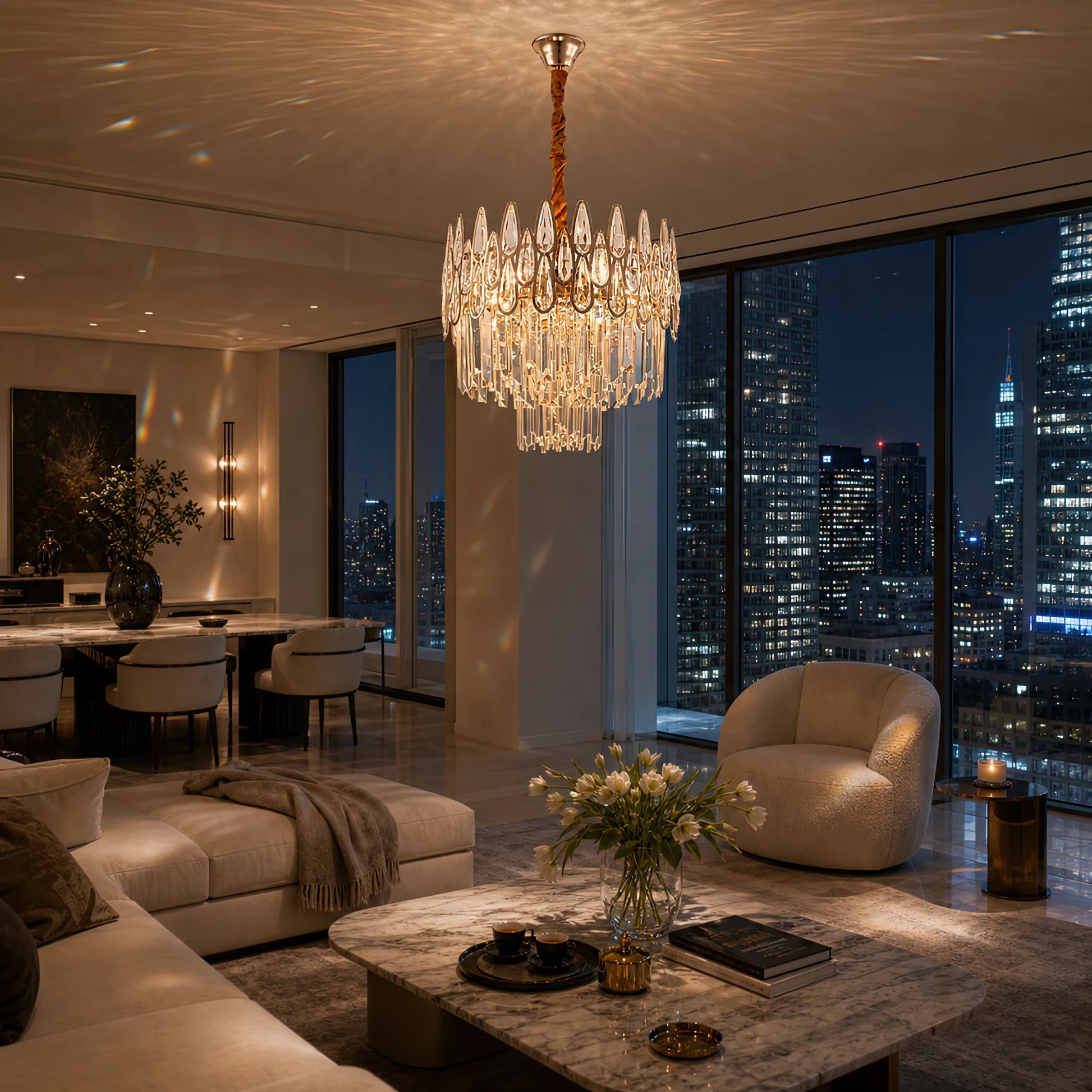 Crystal Chandelier ALHAMBRA Nobile 5x E14, Diameter 40cm, Shiny Gold, Adjustable Height - 09_CC920-400GD.png