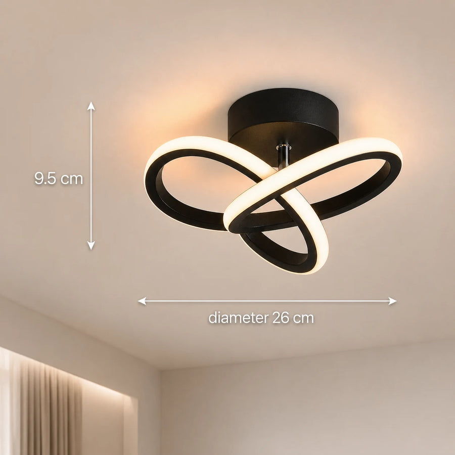 LED Chandelier VERTEX Infinitum 13W, Cool/Warm/Neutral Light, Black - 09_LL563BK.png