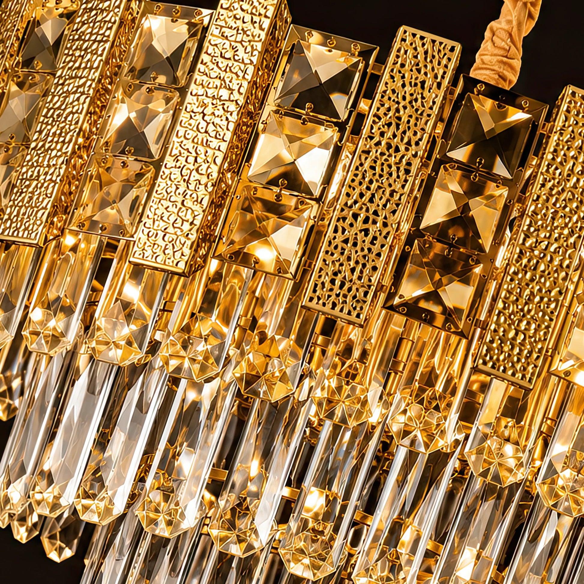 Crystal Chandelier PELES Petito 3xE14, Diameter 27cm, Shiny Gold, Adjustable Height - 11_CC8958 300GD.png