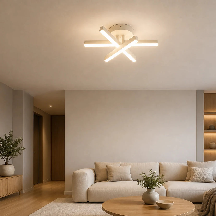 Diego LED Chandelier, 26W, White, Metal, Cool/Warm/Neutral Light - 11_LL135WH.png