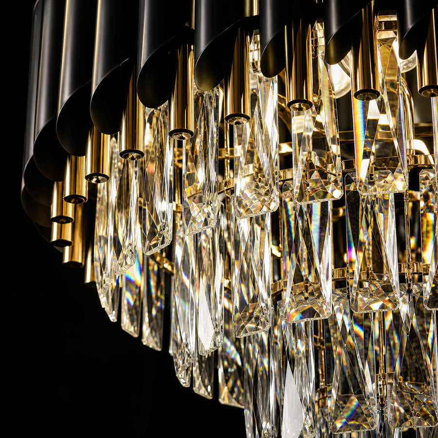 Crystal Chandelier VERSAILLES Eleganza 8x E14, Diameter 50cm, Gold, Adjustable Height - 12_CC900-500GD.png