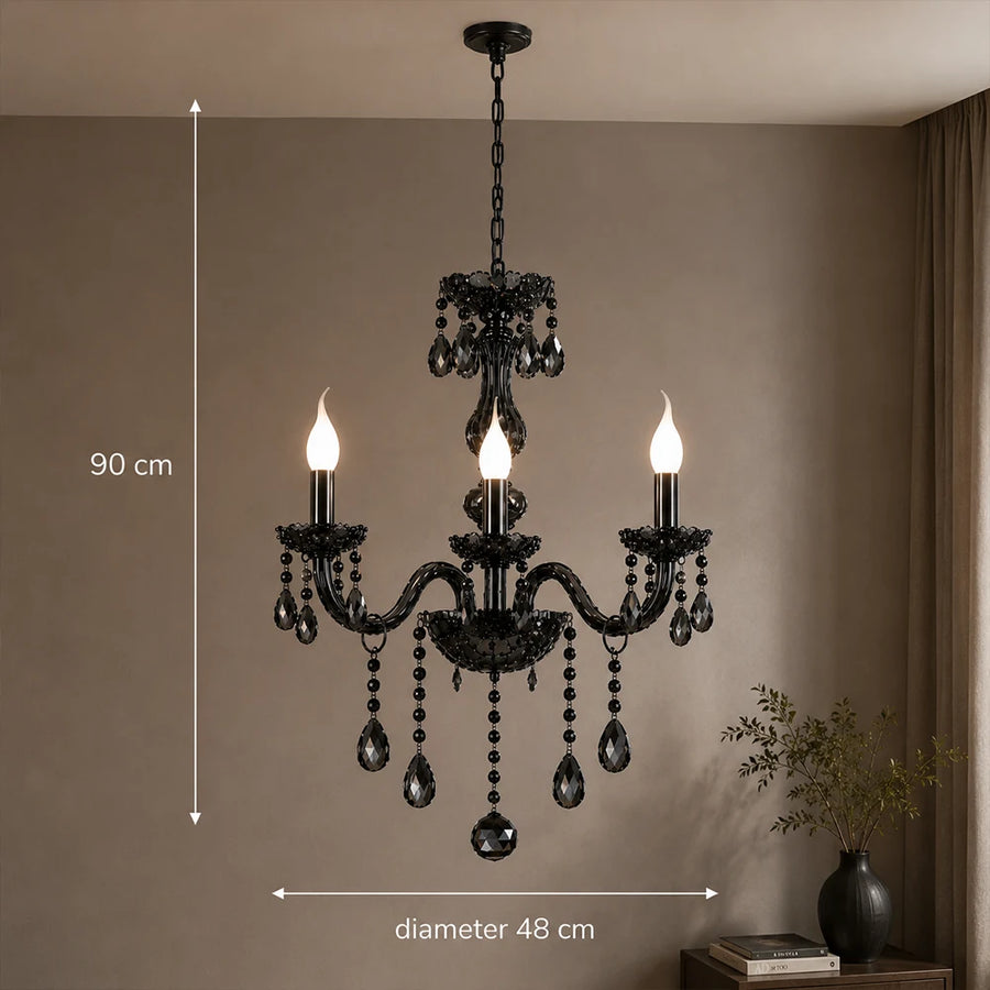 Crystal Chandelier AUGUST Eleganza, 3xE14, Diameter 48cm, Silver, Adjustable Height - 13_CC125-3BK.png