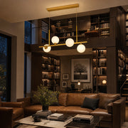 LOFT Pavilion Modern Light Bulb Chandelier, 4x G9, Gold, Metal, Height Adjustable - 13_LC800-4GD.png
