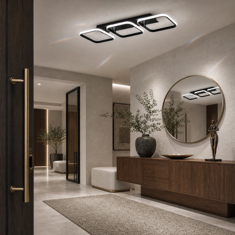 LED Chandelier VERTEX 34W, 3 Squares, Linear, Cold/Warm/Neutral light, Black - 13_LL770-3BK.png