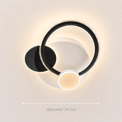 Crystal LED chandelier PRISMIQ 45W, 3 Circles, Cold/Warm/Neutral light, Black - 09_LL654-300BK.png