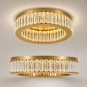 Lustra LED cu telecomanda si cristal VERTUS 31W, 50cm, Cerc, lumina Rece/Calda/Neutra, Dimabila, Auriu - 26_LLC150-500GD.png