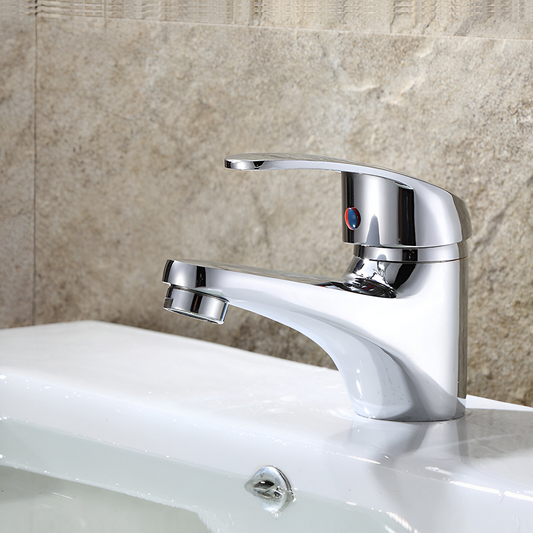 Basin Faucet, Alloy, Chrome, LV001 Bathroom Faucets Default Title Alessandro Design