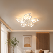 LED chandelier with remote control LILY 86W, 5 Elements, Cold/Warm/Neutral light, Dimmable, White LED chandelier with remote control Default Title Alessandro Design