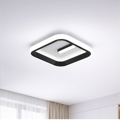 LED Chandelier VICTORIA 19W, Square, Cold/Warm/Neutral light, Black, White LED Chandelier Default Title Alessandro Design