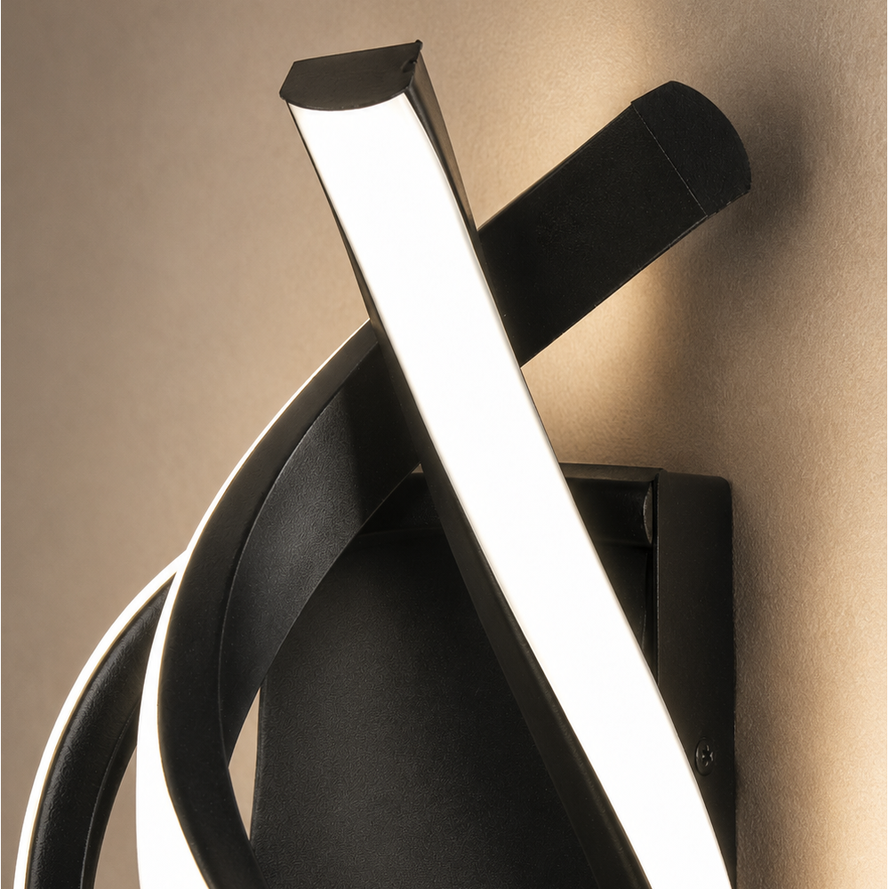 Reid 13W LED wall light, Cold/Warm/Neutral light, Black Indoor wall lights Default Title Alessandro Design