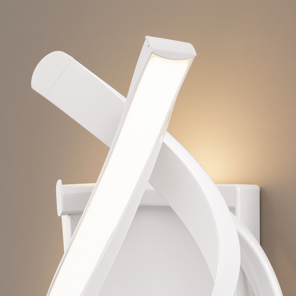 Reid LED wall light 13W, Cold/Warm/Neutral light, White Indoor wall lights Default Title Alessandro Design