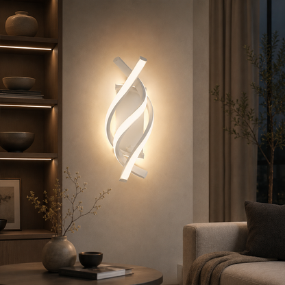 Reid LED wall light 13W, Cold/Warm/Neutral light, White Indoor wall lights Default Title Alessandro Design